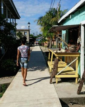 Sidewalk in Placencia – Best Places In The World To Retire – International Living
